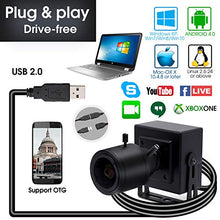 Load image into Gallery viewer, SVPRO 2.8-12mm Zoom Lens USB Camera 1080P Full HD Mini Cam 100fps/60fps/30fps CMOS OV2710 Portable USB Camera with Metal Casing &amp; Bracket, Computer Streaming Webcam for PC Desktop &amp; Laptop,Support OTG
