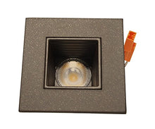 Load image into Gallery viewer, NICOR Lighting 2 inch Square LED Downlight with Baffle Trim in Oil-Rubbed Bronze, 3000K (DQR2-10-120-3K-OB-BF)
