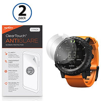 Screen Protector for Suunto Core (Screen Protector by BoxWave) - ClearTouch Anti-Glare (2-Pack), Anti-Fingerprint Matte Film Skin for Suunto Core