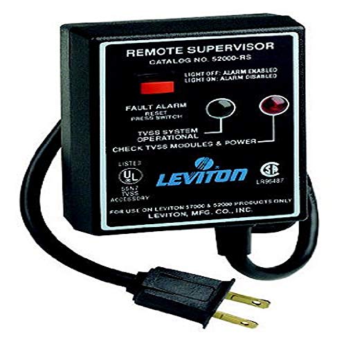 Leviton 52000-RS Transient Voltage Surge Suppression Remote Supervisor Module
