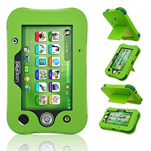 ACdream LeapPad Ultimate Case, Leather Tablet Case for LeapPad Kids Learning Tablet(2017 Release), (Green)