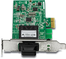 Load image into Gallery viewer, TRENDnet Low Profile 100Base SC Fiber PCIe Adapter, Supports Fiber Connections up to 2 km (1.2 Miles), TE100-ECFXL

