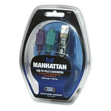 Load image into Gallery viewer, Manhattan C USB Dual PS/2 Converter (179027) Portable Consumer Electronics Home Gadget
