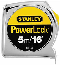 Load image into Gallery viewer, Stanley Hand Tools 33-158 PowerLock Meter &amp; Fractional Tape Rules
