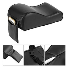 Load image into Gallery viewer, LTEFTLFL Universal PU Leather Car Arm Rest Pad Memory Foam Auto Arm Rests Covers with Phone Pocket - Beige
