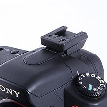Load image into Gallery viewer, Movo Photo SCA2 Sony Alpha Shoe to Standard Cold Shoe Adapter - Allows Attachment of Lights, Microphones and More
