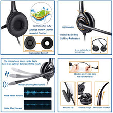 Load image into Gallery viewer, Binaural Headset with Noise Canceling Mic and Quick Disconnect to 2.5mm Plug Adapter
