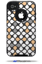 Load image into Gallery viewer, Locknodes 05 Peach - Decal Style Vinyl Skin fits Otterbox Commuter iPhone4/4s Case - (CASE NOT Included)
