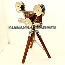 Load image into Gallery viewer, Handmade Vintage Design Camera Old Style Wooden Brown Collectible Gifts
