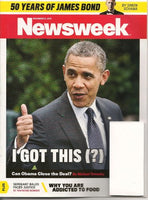 Newsweek magazine (November 5, 2012) 50 Years of James Bond
