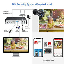 Load image into Gallery viewer, ZOSI 8CH 5MP Lite Security Camera System Outdoor,H.265+ 8 Channel 5MP Lite Video DVR Recorder and 8X1920TVL Weatherproof Home CCTV Cameras,80ft Night Vision,Motion Alert,Remote Access,NO Hard Drive
