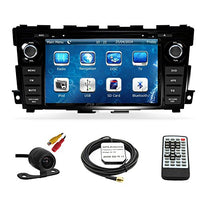 Car GPS Navigation System for Nissan Altima Sedan 2013 2014 2015 Double Din Car Stereo DVD Player 8 Inch Touch Screen TFT LCD Monitor In-dash DVD Video Receiver with Built-In Bluetooth TV Radio, Suppo