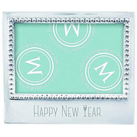 The Original Happy New Year Statement Frame Crafted by Mariposa - 4x6