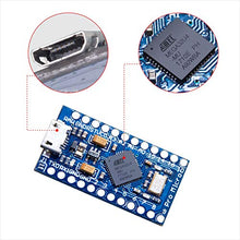 Load image into Gallery viewer, OSOYOO Pro Micro ATmega32U4 5V/16MHz Module Board with 2 Row pin Header Replace with ATmega328 Pro Mini for Arduino

