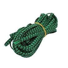 Load image into Gallery viewer, Aexit 4mm PET Tube Fittings Cable Wire Wrap Expandable Braided Sleeving Black Green Microbore Tubing Connectors 10M Length
