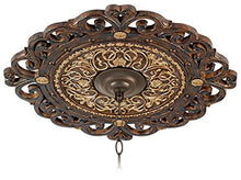 Load image into Gallery viewer, Zaragoza Golden Bronze 24&quot; Wide Ceiling Medallion
