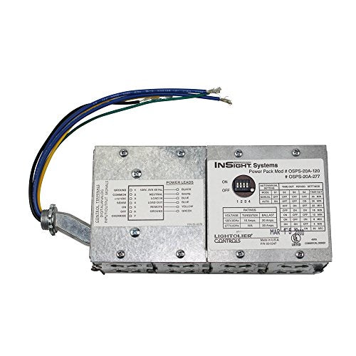 Lightolier Controls OSPS-20A-120 Insight Systems Power Packs 20Amp 120V