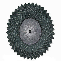 Shark 83754 3-Inch Zirconia Mini Cup Style Flap Disc, Grit-120, Pack-2
