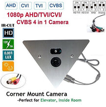 Load image into Gallery viewer, CCTV Spy Corner Mount Hidden Security Camera 700 TV Lines with 2.8mm Lens
