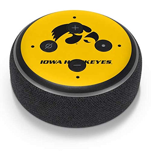 Skinit Decal Audio Skin Compatible with Amazon Echo Dot 3 - Officially Licensed University of Iowa University of Iowa Design