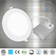 Load image into Gallery viewer, 6-Inch 15W 120V Recessed Ultra Thin Ceiling LED Downlight Light Retrofit Slim IC Rated ETL Energy Star (3000k-4Pack)
