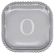 Load image into Gallery viewer, The original PEARLED 10in SQUARE PLATTER Engraved -O- by Mariposa
