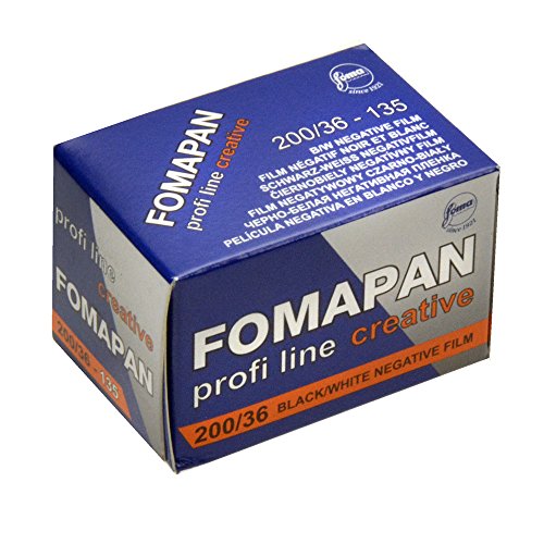 Foma Fomapan 200 ISO Black & White Negative Film, 35mm, 36 exposure
