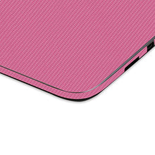 Load image into Gallery viewer, Skinomi Pink Carbon Fiber Full Body Skin Compatible with Asus Transformer Book T100HA (Tablet Only)(Full Coverage) TechSkin with Anti-Bubble Clear Film Screen Protector
