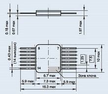 Load image into Gallery viewer, 530LA17 IC/Microchip USSR 1 pcs
