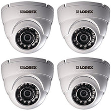 Load image into Gallery viewer, LOREX LEV1522PK4B LEV1522B Super HD Dome Security Cameras for Lorex(R) HD DVR 4pk

