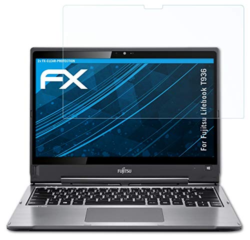 atFoliX Screen Protection Film Compatible with Fujitsu Lifebook T936 Screen Protector, Ultra-Clear FX Protective Film (2X)