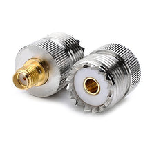 Load image into Gallery viewer, Dht Electronics 2pcs Rf Coaxial Coax Adapter Sma Female To Uhf Female So 239 So239
