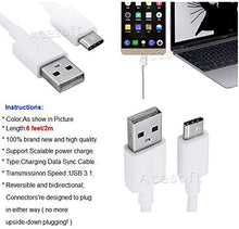 Load image into Gallery viewer, New 6 Feet/2M USB 3.1 Male to USB 2.0 Micro Data Charging Cable for Microsoft Lumia 950 XL
