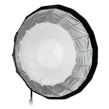 Load image into Gallery viewer, Fotodiox EZ-Pro Deep Parabolic Softbox 28in (70cm) - Quick Collapsible Softbox with Flash Speedring for Nikon, Canon, Yongnuo Speedlites and More
