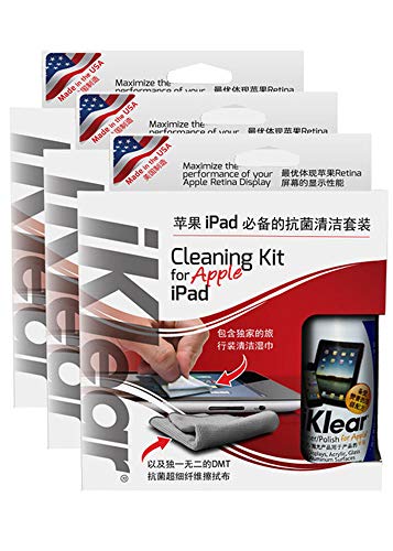 iKlear iPad Cleaning Kit - 3 Pack Simplified Chinese Packaging