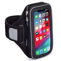 Sporteer Velocity V8 Running Armband - iPhone 14 Pro Max, 13 Pro Max, 12/11 Pro Max, Xs Max, XR, 8 Plus, Galaxy S22 Plus, S21+, S22, S21, S10 Plus, Pixel, and MANY More Mobile Phones - FITS CASES