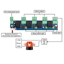Load image into Gallery viewer, UHPPOTE Enhanced Alarm Output Fire Control Expansion Panel Board for Access Controller
