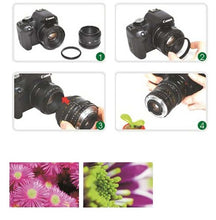 Load image into Gallery viewer, Male 49mm-55mm 49-55 mm Macro Reverse Ring / reversing
