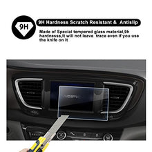 Load image into Gallery viewer, 2016 2017 2018 Chrysler Pacifica Uconnect Display Navigation Screen Protector, HD Clear TEMPERED GLASS Screen Guard Shield Scratch-Resistant Ultra HD Extreme Clarity (7-Inch Navigation Screen)
