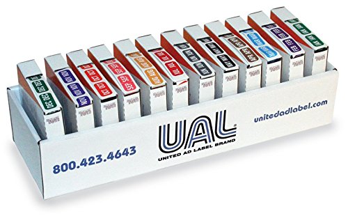 United Ad Label Tab 1279 Month Compatible Series, 1