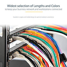 Load image into Gallery viewer, StarTech.com 3m Black Gigabit Snagless RJ45 UTP Cat6 Patch Cable - 3 m Patch Cord - 3m Cat 6 Patch Cable

