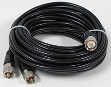 Load image into Gallery viewer, Taurus 18ftcophase Co-Phase Coax Cable Pl-259 to 2 X Pl-259, Connects 2 Antennas
