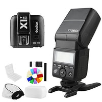 Godox Mini Speedlite TT350O Camera Flash TTL HSS GN36 with X1T-O Transmitter Compatible for Olympus e-m5 e-pl7