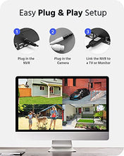 Load image into Gallery viewer, ANNKE WS300 3MP Wireless Camera System, 8 Channel 5MP Wireless NVR with 4Pcs 3MP Weatherproof IP Cameras, Work with Alexa, 100ft Night Vision, Smart Motion Alerts, 1TB HDD Included
