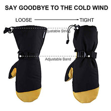 Load image into Gallery viewer, Ozero Ski Mittens,  40â°F Cold Proof Winter Skiing Mitten   Five Fingers   150g 3 M Thinsulate Insula
