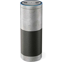Skinit Decal Audio Skin Compatible with Amazon Echo Plus - Officially Licensed Originally Designed Light Grey Concrete Design