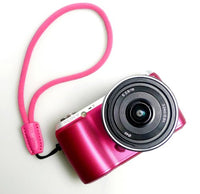 Gariz Elastic Band DD-WSP4 Camera Hand Strap for Mirroless Camera, Pink