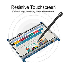 Load image into Gallery viewer, ASHATA 7 inch Touch Screen for Raspberry Pi,1024 * 600 HDMI Display GPIO Resistive Touchscreen for Raspberry Supports LED Backlit Control
