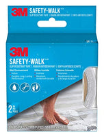 3M Safety 7641 Shower Tread, 2-Inch by 180-Inch, Clear