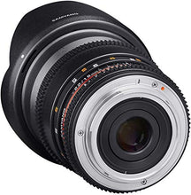Load image into Gallery viewer, Samyang 16 mm T2.2 VDSLR II Manual Focus Video Lens for Micro Four Thirds Camera
